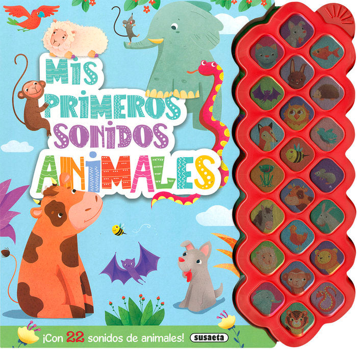 MIS PRIMEROS SONIDOS DE ANIMALES, de EDICIONES, SUSAETA | portada del libro