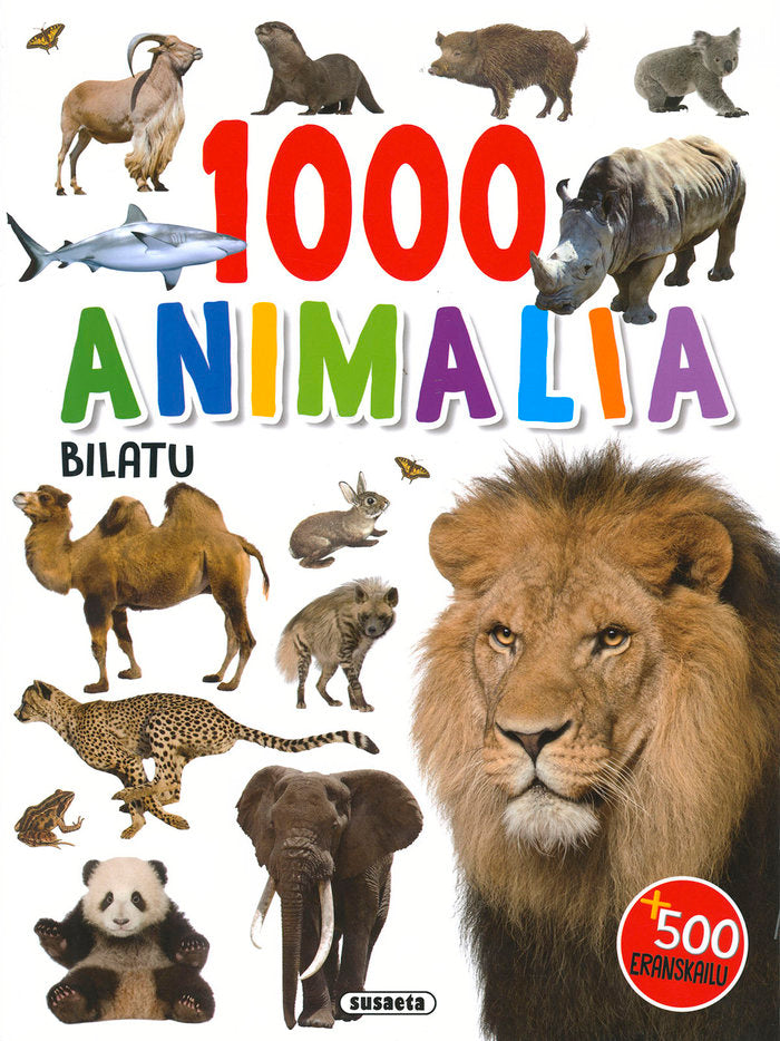 1000 ANIMALIA BILATU, de VV.AA. | portada del libro