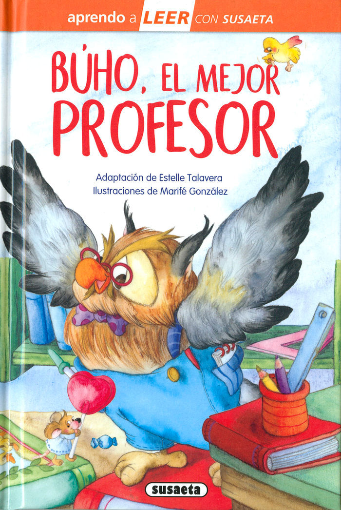 BUHO, EL MEJOR PROFESOR, de TALAVERA | portada del libro