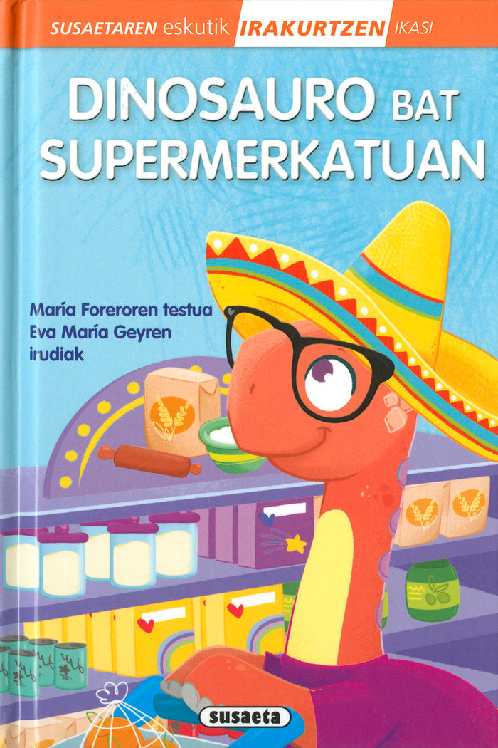 DINOSAURO BAT SUPERMERKATUAN, de FORERO, MARIA | portada del libro