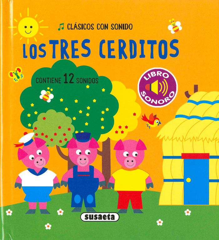 LOS TRES CERDITOS, de EDICIONES, SUSAETA | portada del libro