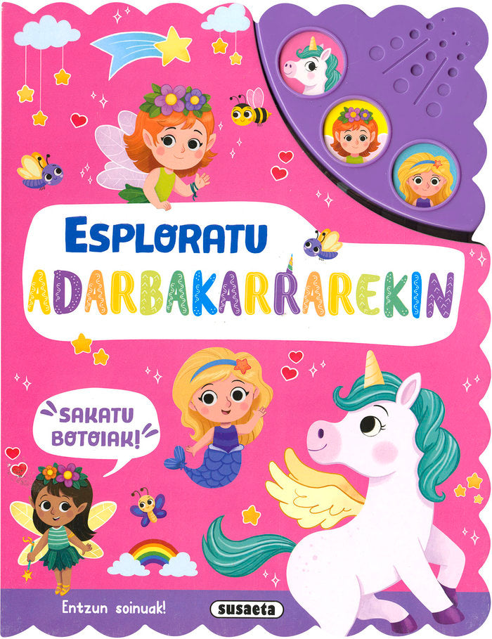 ESPLORATU ADARBAKARRAREKIN, de EDICIONES, SUSAETA | portada del libro