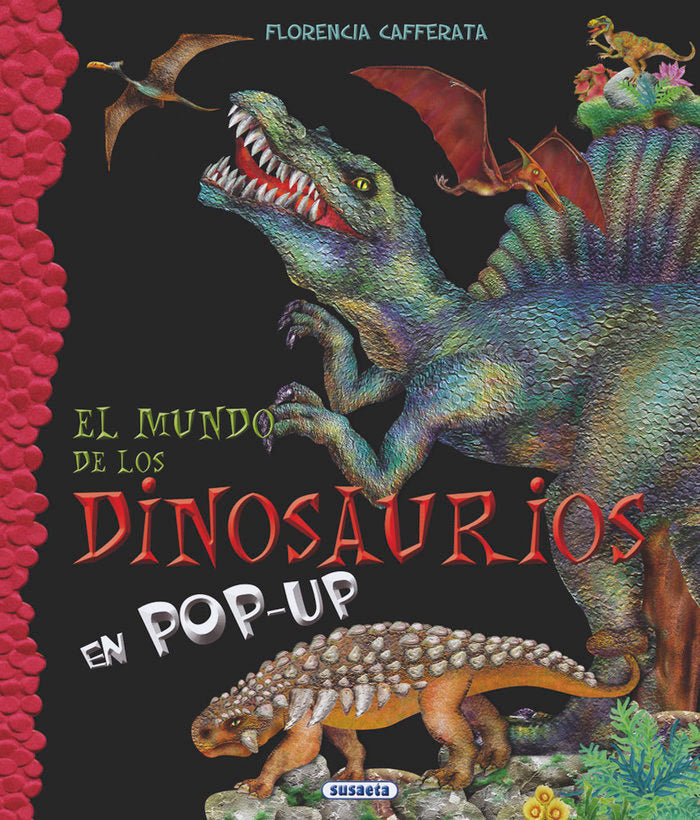 EL MUNDO DE LOS DINOSAURIOS, de CAFFERATA | portada del libro