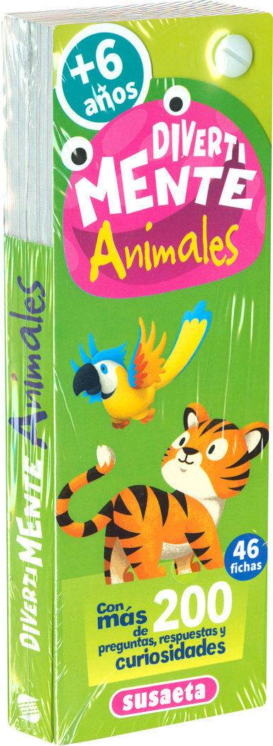 ANIMALES + DE 6 AÑOS, de SUSAETA, EQUIPO | portada del libro