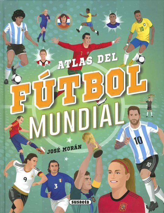 ATLAS DEL FUTBOL MUNDIAL, de MORAN | portada del libro