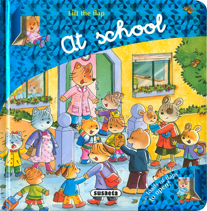 AT SCHOOL, de SUSAETA, EQUIPO | portada del libro