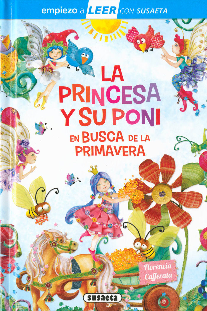 LA PRINCESA Y SU PONI EN BUSCA DE LA PRIMAVERA, de CAFFERATA, FLORENCIA | portada del libro