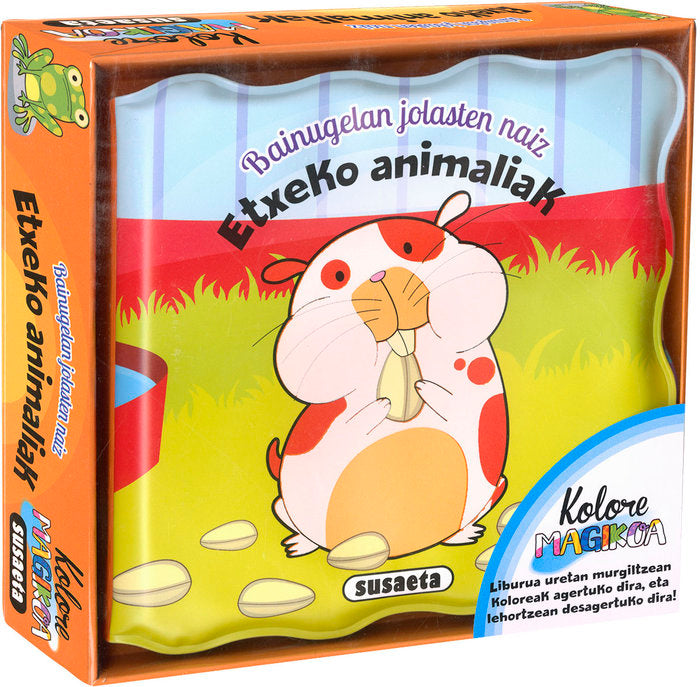 ETXEKO ANIMALIAK, de SUSAETA, TALDEAK | portada del libro