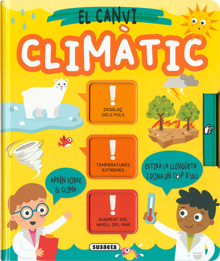 EL CANVI CLIMATIC, de EDICIONES, SUSAETA | portada del libro