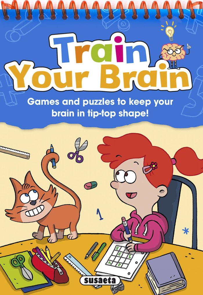 TRAIN YOUR BRAIN 4, de EDICIONES, SUSAETA | portada del libro