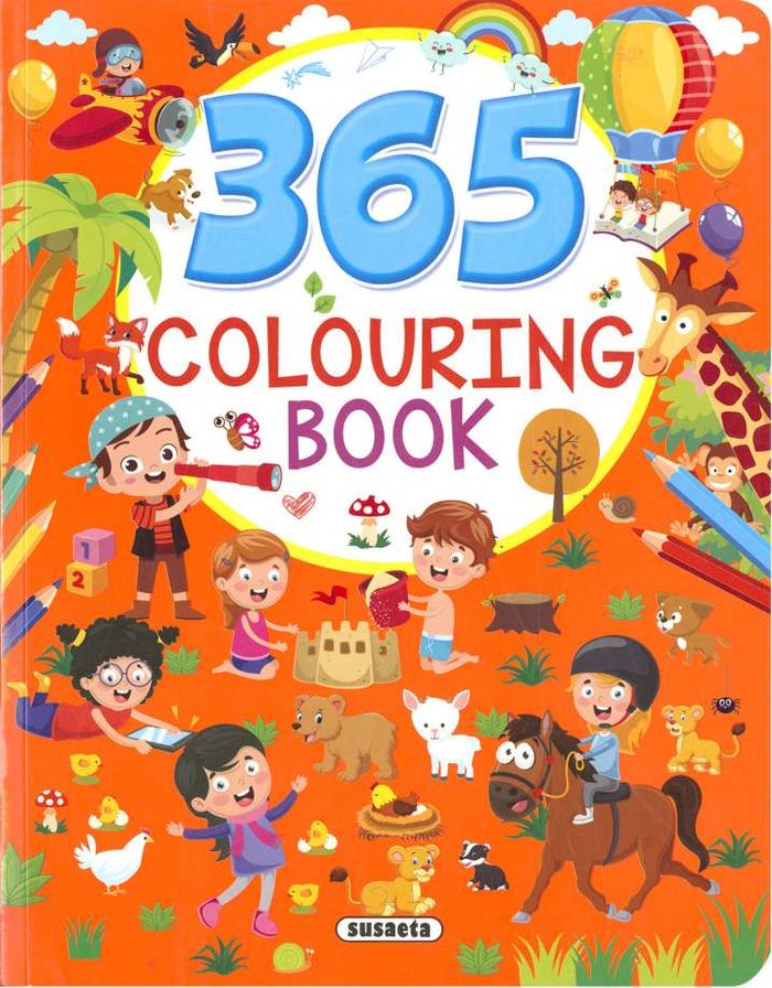 365 COLOURING BOOK 4, de EDICIONES, SUSAETA | portada del libro