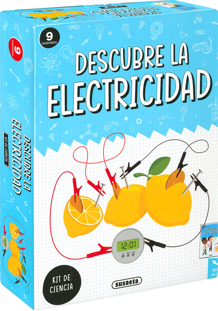 DESCUBRE LA ELECTRICIDAD, de EDICIONES, SUSAETA | portada del libro