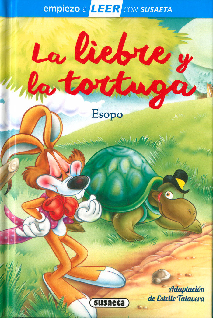 LA LIEBRE Y LA TORTUGA, de ADAPTACION DE ESTELLE TALAVERA | portada del libro
