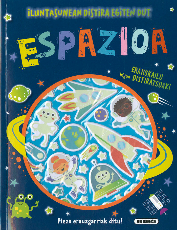 ESPAZIOA - ERANKSKAILU BIGUN DISTIRATSUAK, de EDICIONES, SUSAETA | portada del libro