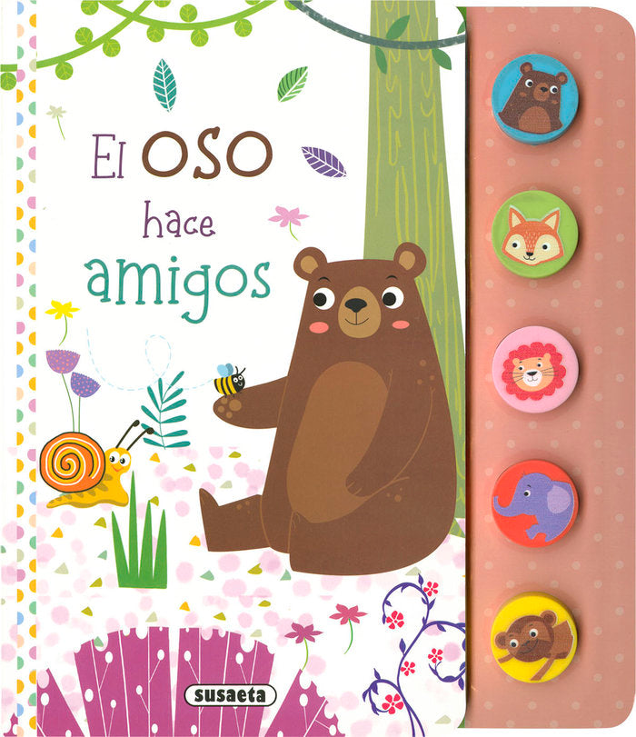 EL OSO HACE AMIGOS, de EDICIONES, SUSAETA | portada del libro