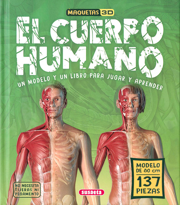 EL CUERPO HUMANO, de EDICIONES, SUSAETA | portada del libro