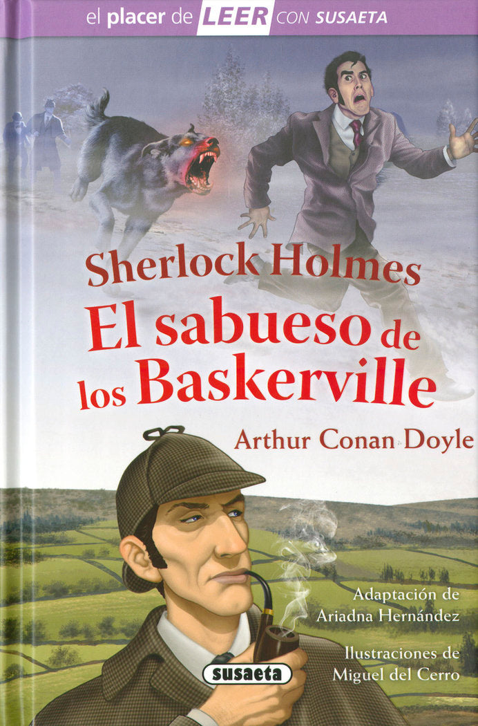 SHERLOCK HOLMES. EL SABUESO DE LOS BASKERVILLE, de CONAN DOYLE, A. (ADAPT. ARIADNA HERNANDEZ) | portada del libro