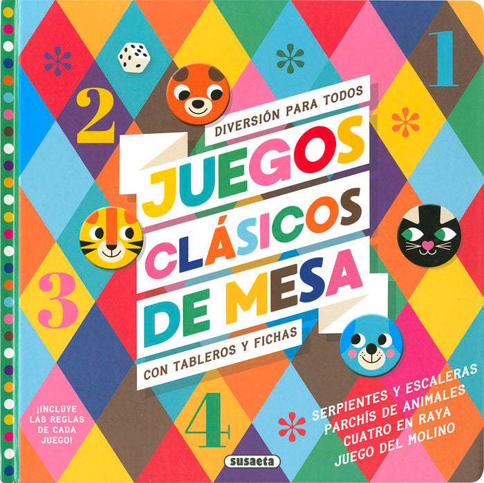 JUEGOS CLASICOS DE MESA, de EDICIONES, SUSAETA | portada del libro