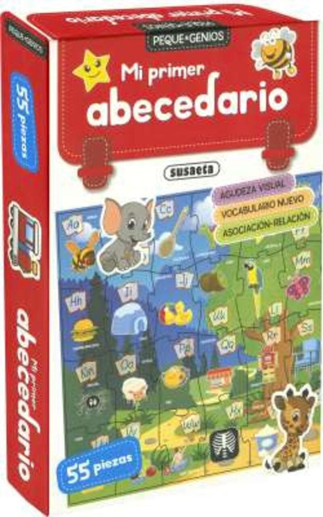 MI PRIMER ABECEDARIO PEQUE-GENIOS | portada del libro