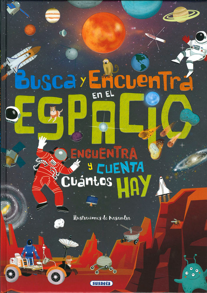 Busca y encuentra en el espacio, de EDICIONES, SUSAETA | portada del libro