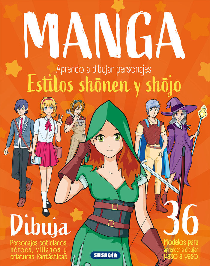 MANGA. APRENDO A DIBUJAR PERSONAJES ESTILOS SHONEN Y SHOJO, de URIEL, ROBERTO | portada del libro