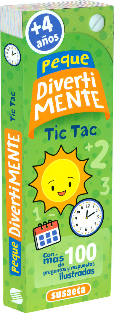 TIC-TAC + DE 4 AÑOS, de SUSAETA, EQUIPO | portada del libro