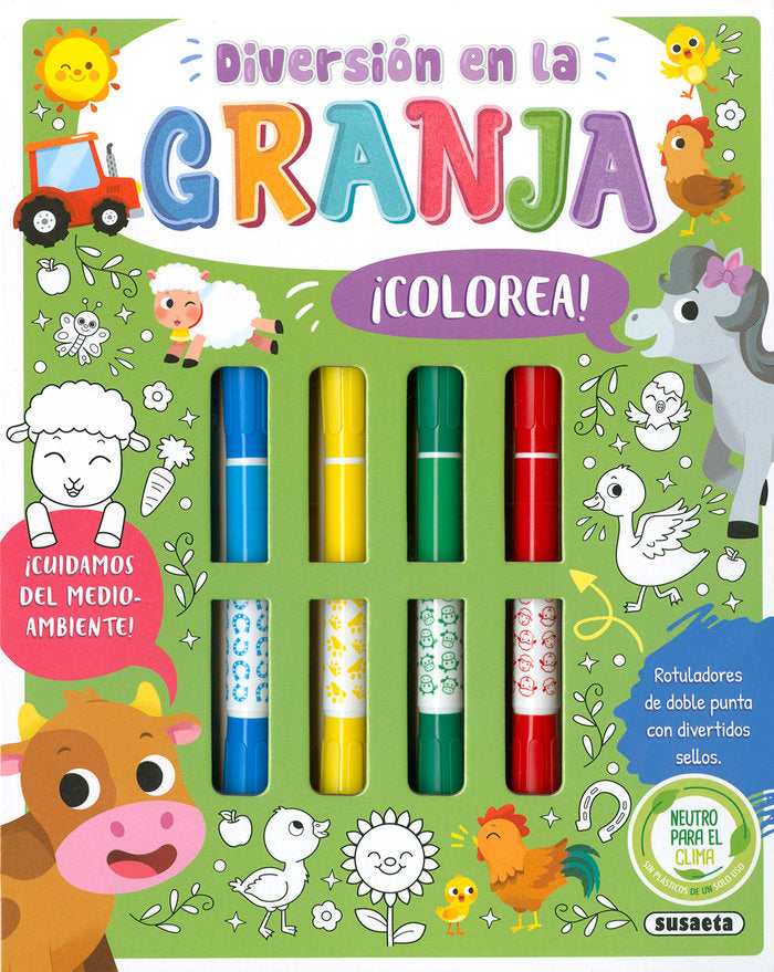 DIVERSION EN LA GRANJA, de EDICIONES, SUSAETA | portada del libro