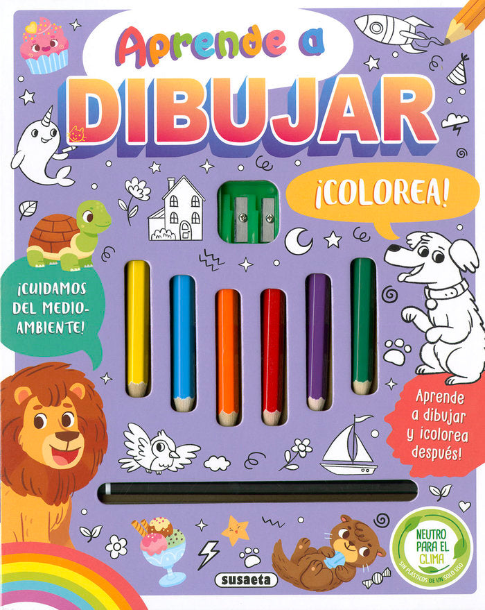 APRENDE A DIBUJAR, de EDICIONES, SUSAETA | portada del libro