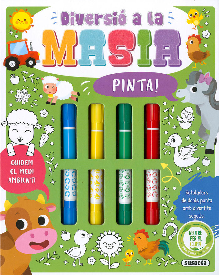 DIVERSIO A LA MASIA, de EDICIONES, SUSAETA | portada del libro