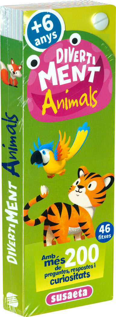 ANIMALS + 6 ANYS, de SUSAETA, EQUIPO | portada del libro