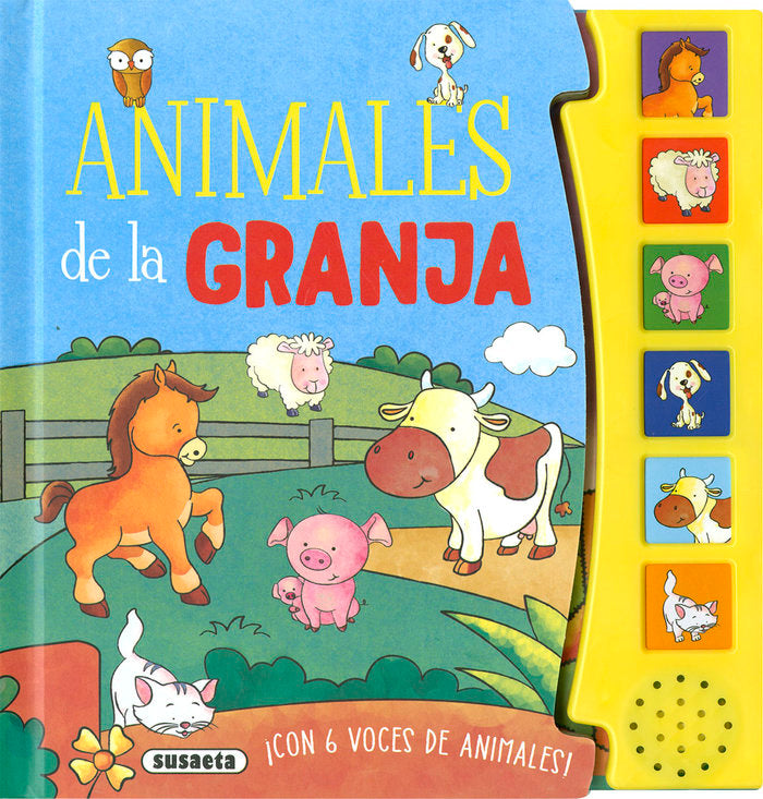 ANIMALES DE LA GRANJA, de EDICIONES, SUSAETA | portada del libro