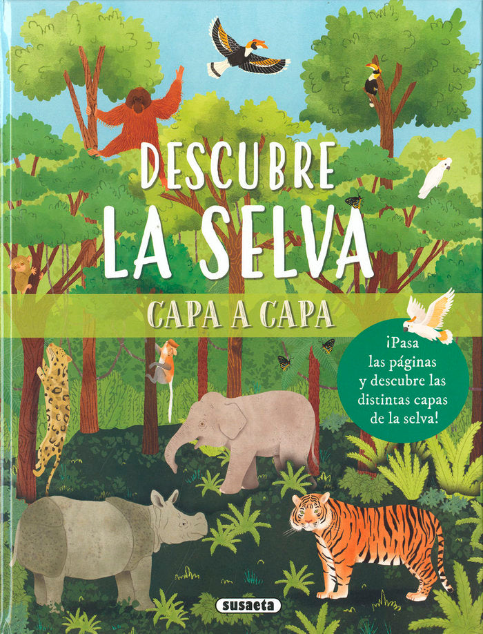 DESCUBRE LA SELVA, de ADAMS, JULIA | portada del libro