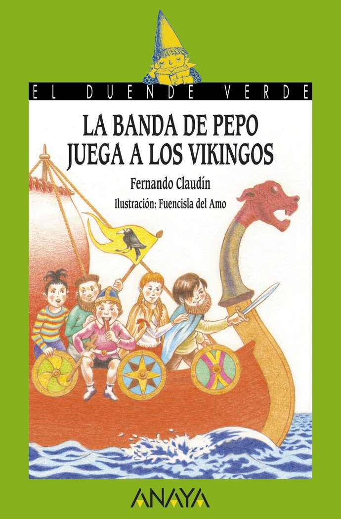 La banda de Pepo juega a los vikingos, de Claudín, Fernando | portada del libro