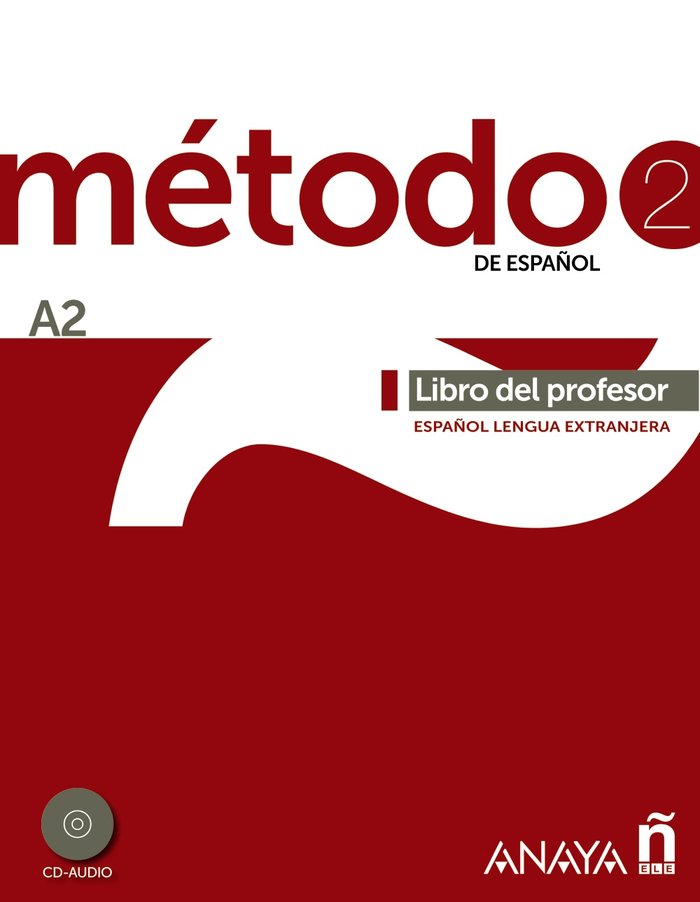 Método 2 de español. Libro del Profesor A2, de Peláez Santamaría, Salvador | portada del libro