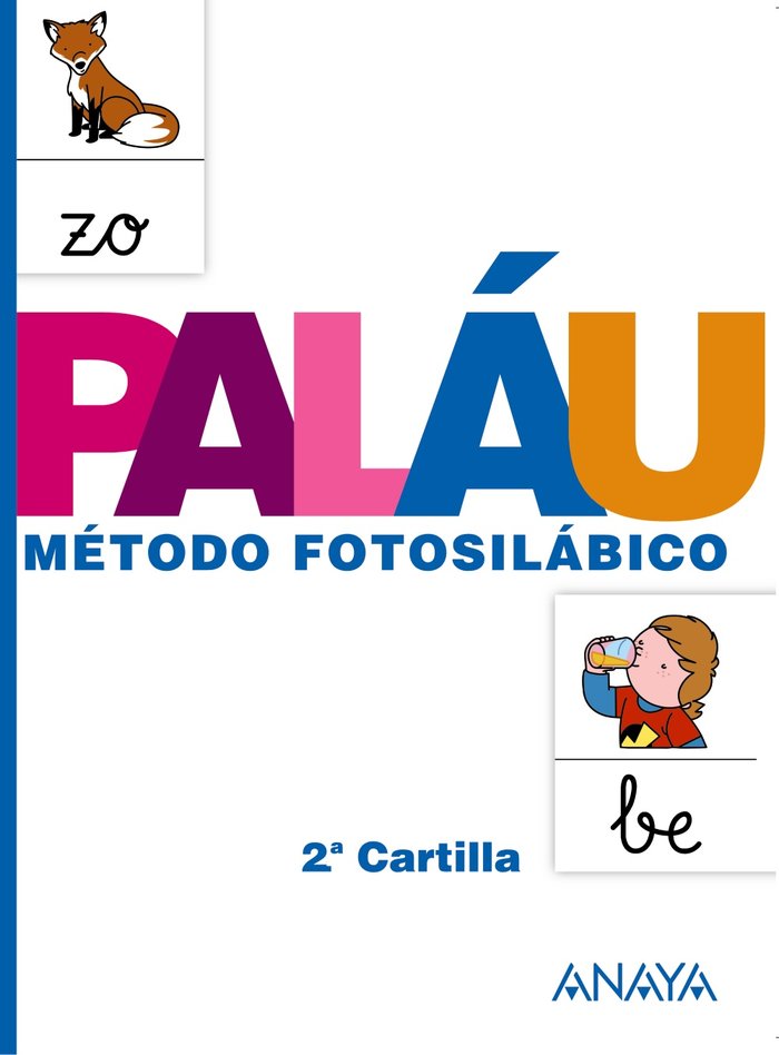Método fotosilábico: 2.ª Cartilla., de Paláu Fernández | portada del libro