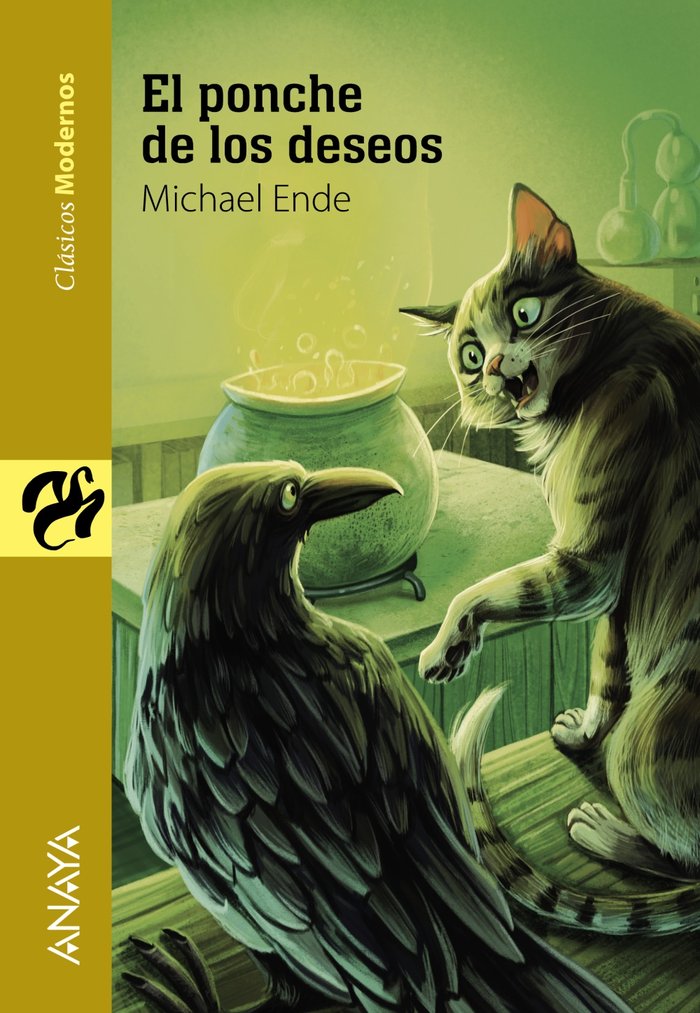 El ponche de los deseos, de Ende, Michael | portada del libro