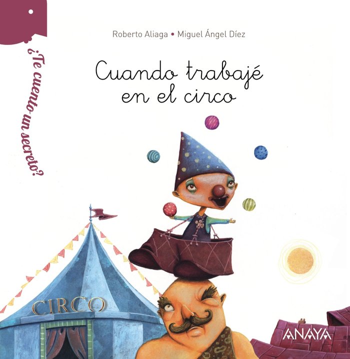 ¿Te cuento un secreto? Cuando trabajé en el circo, de Aliaga, Roberto | portada del libro