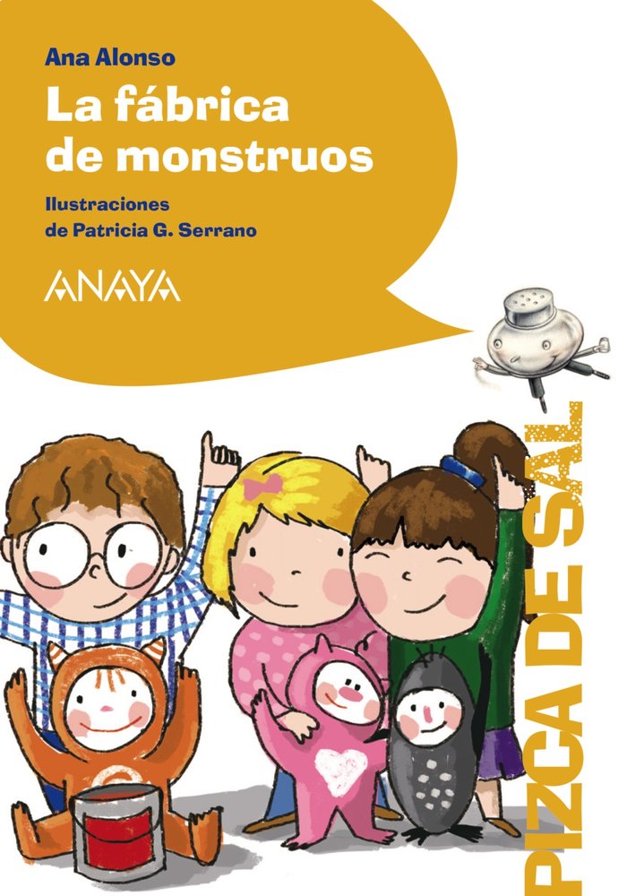 La fábrica de monstruos, de Alonso, Ana | portada del libro