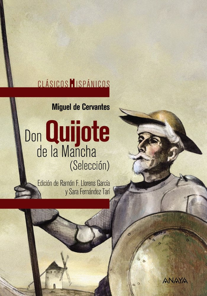 Don Quijote de la Mancha (Selección), de Cervantes, Miguel de | portada del libro