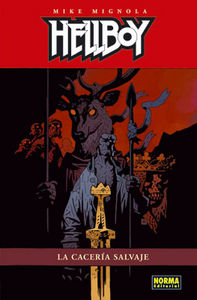 HELLBOY 12: LA CACERÍA SALVAJE (Ed. Cartoné), de Mignola, Mike | portada del libro