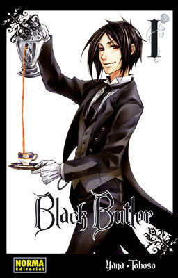 BLACK BUTLER 01, de Toboso, Yana | portada del libro