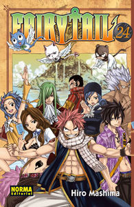 FAIRY TAIL 24, de Mashima | portada del libro