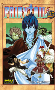 Fairy Tail 25, de Mashima | portada del libro