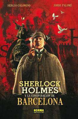 SHERLOCK HOLMES Y LA CONSPIRACION DE BCN, de Colomino | portada del libro