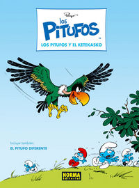 LOS PITUFOS 06. LOS PITUFOS Y EL KETEKASKO, de Peyo | portada del libro