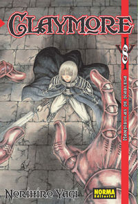 CLAYMORE 08, de Yagi, Norihiro | portada del libro