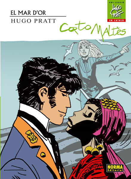 Corto Maltés, El mar d'or, de PRATT | portada del libro