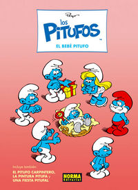 LOS PITUFOS 13. EL BEBÉ PITUFO, de Peyo | portada del libro