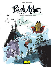 RALPH AZHAM 02. LA MUERTE AL PRINCIPIO DEL CAMINO, de Trondheim, Lewis | portada del libro