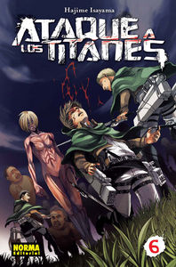 ATAQUE A LOS TITANES 06, de Isayama, Hajime | portada del libro